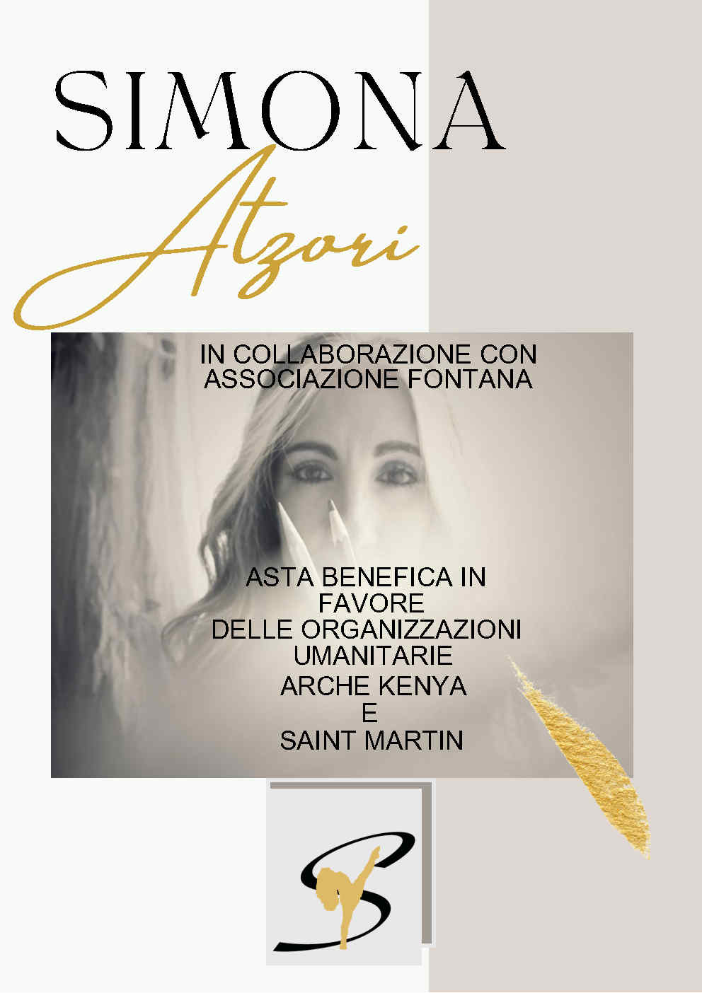 20.  Asta benefica Associazione Fontana - Nove opere di Simona Atzori — Aste Dolomia