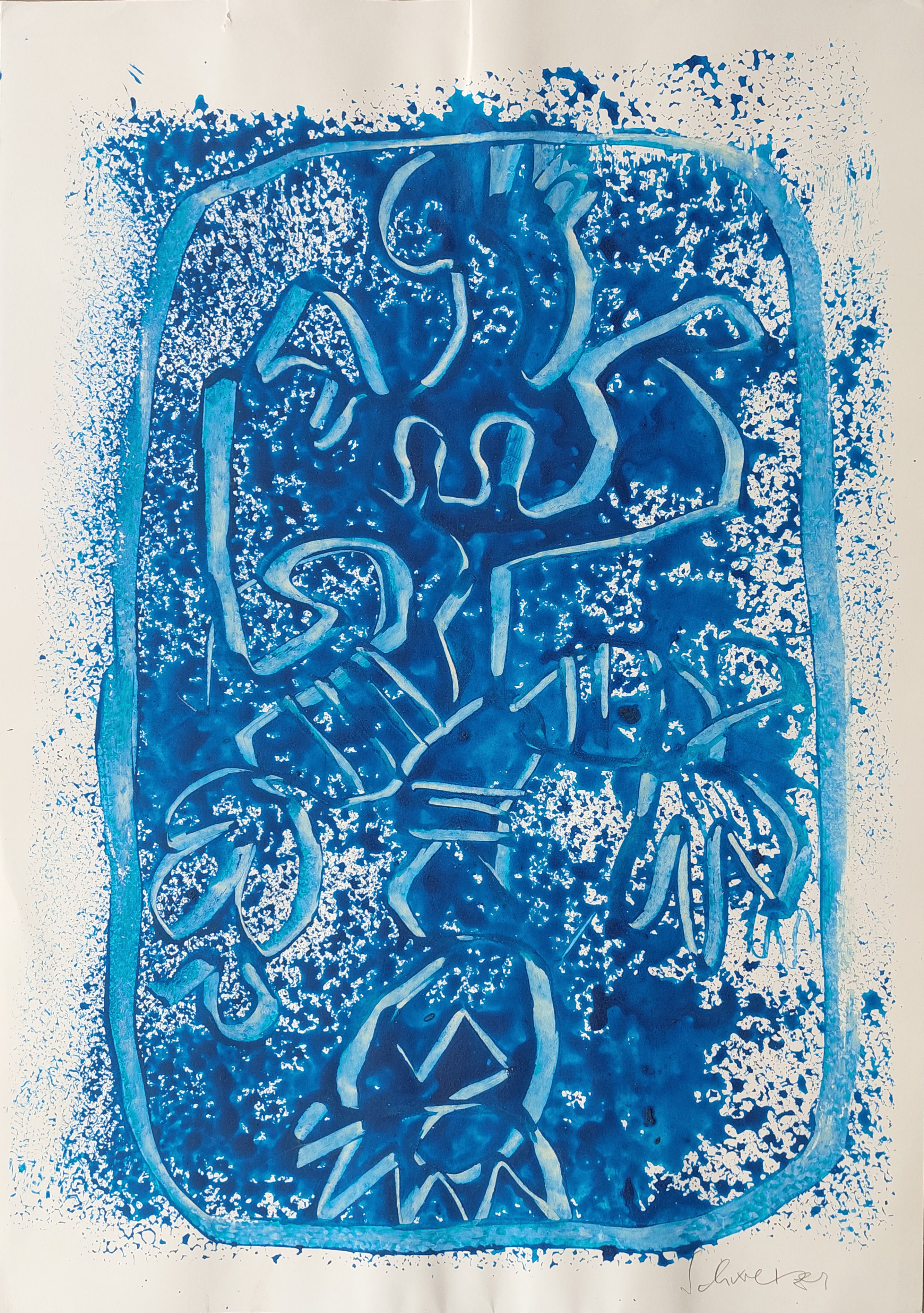 Riccardo Schweizer (1925-2004) — Re di fiori | Aste Dolomia