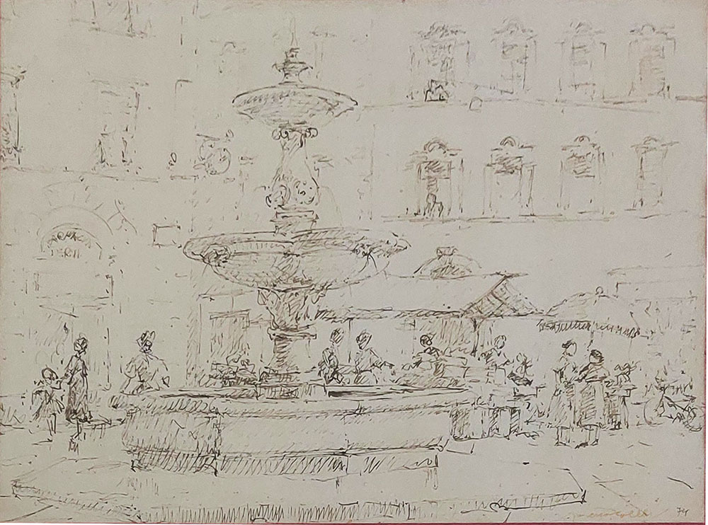 Pietro Coelli (1893-1980) — Piazza Erbe | Aste Dolomia