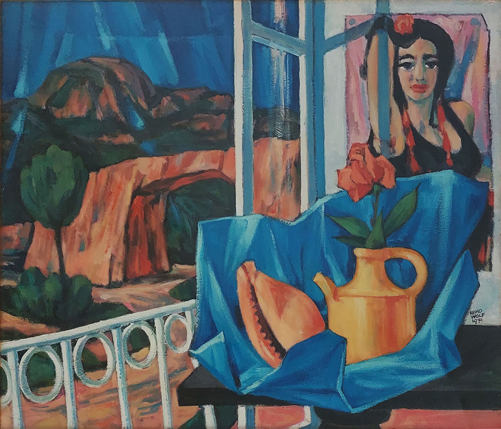 Remo Wolf (1912-2009) — Natura morta alla cava | Aste Dolomia