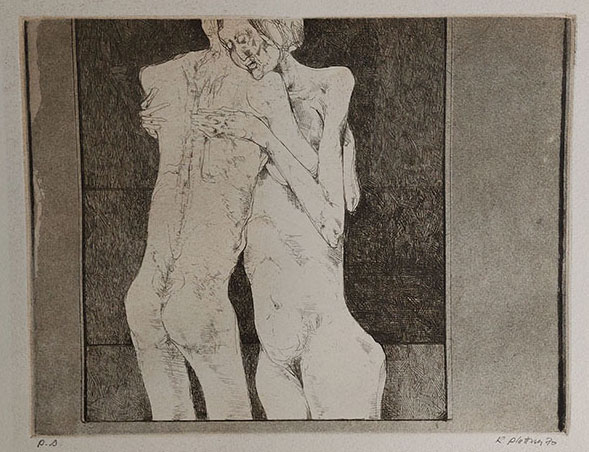 Karl Plattner (1919-1986) — Amanti | Aste Dolomia
