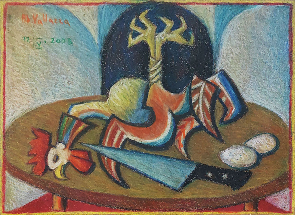Adolf Vallazza (1924) — Gallo | Aste Dolomia