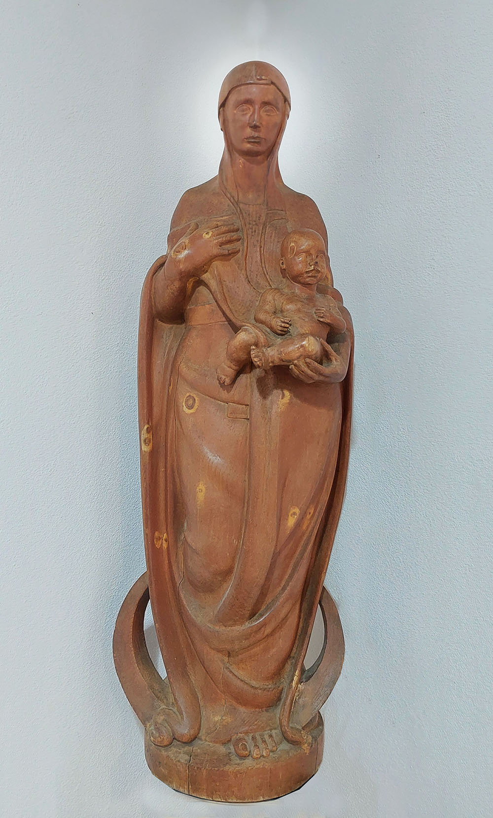 Othmar Winkler (1906-1999) — Madonna col Bambino | Aste Dolomia
