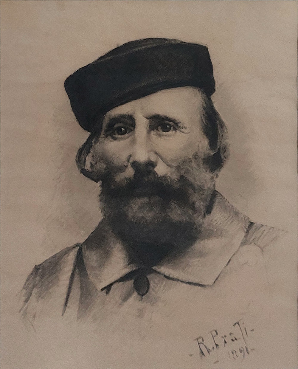 Romualdo Prati (1874-1930) — Giuseppe Garibaldi | Aste Dolomia