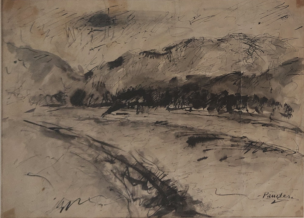 Gino Pancheri (1905-1943) — Paesaggio trentino | Aste Dolomia