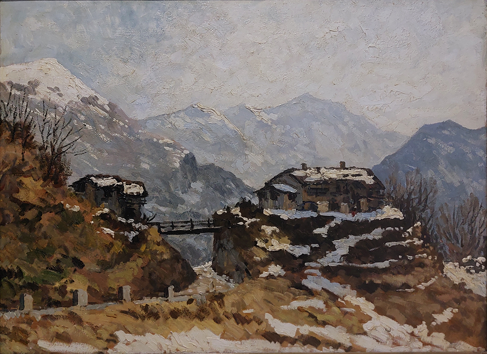 Luigi Vicentini (1901-1970) — Terragnolo, Località Castel | Aste Dolomia