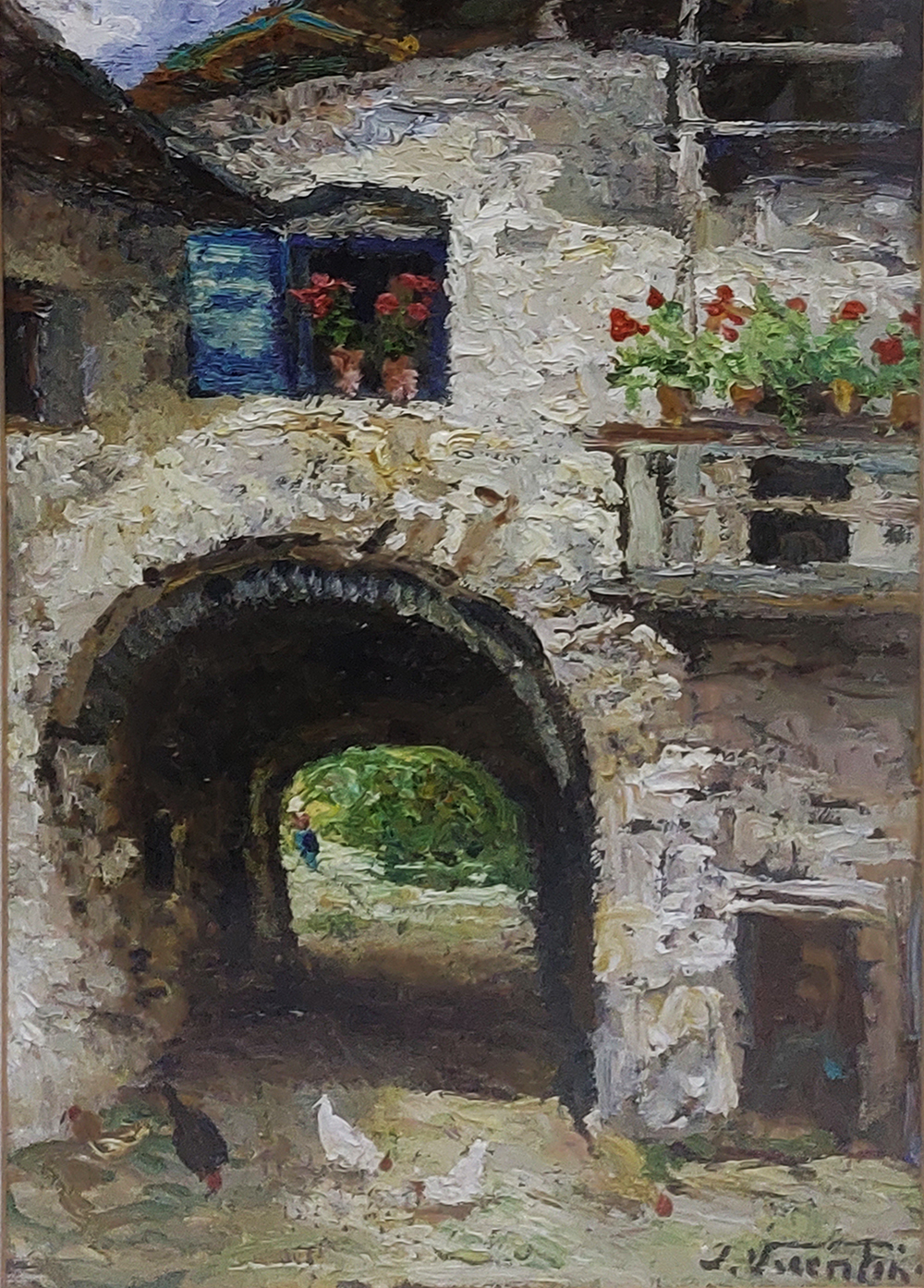 Luigi Vicentini (1901-1970) — Casa rurale a Nomi | Aste Dolomia